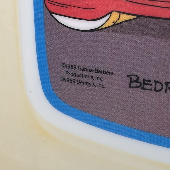 Vintage Denny's Flintstones Collectors Plates (Set of 2) - Picture 5 of 11